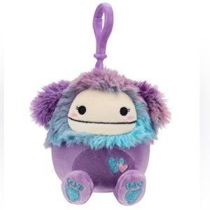 NWT Eden The Bigfoot Squishmallow Clip